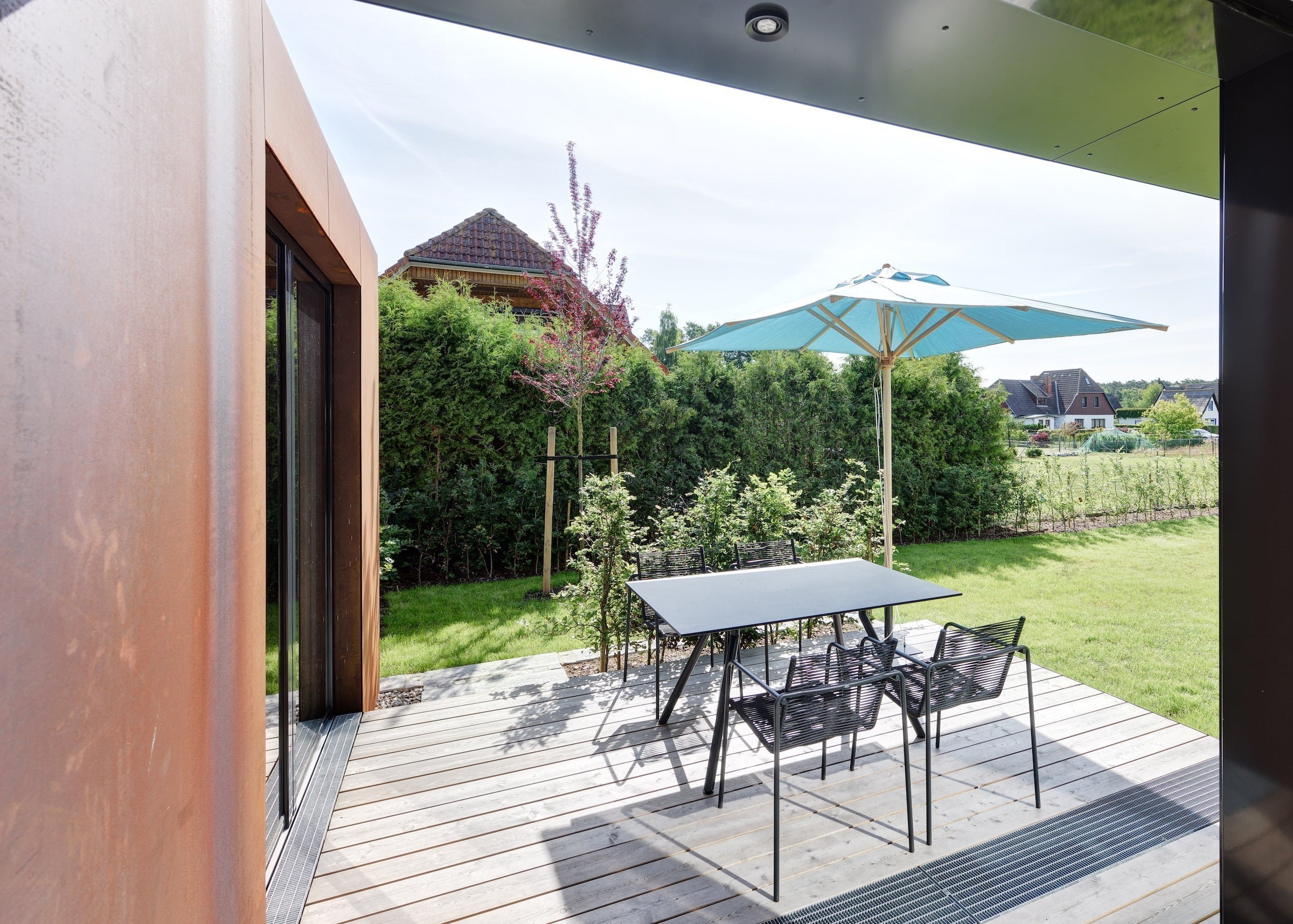 Dům s rákosovou fasádou