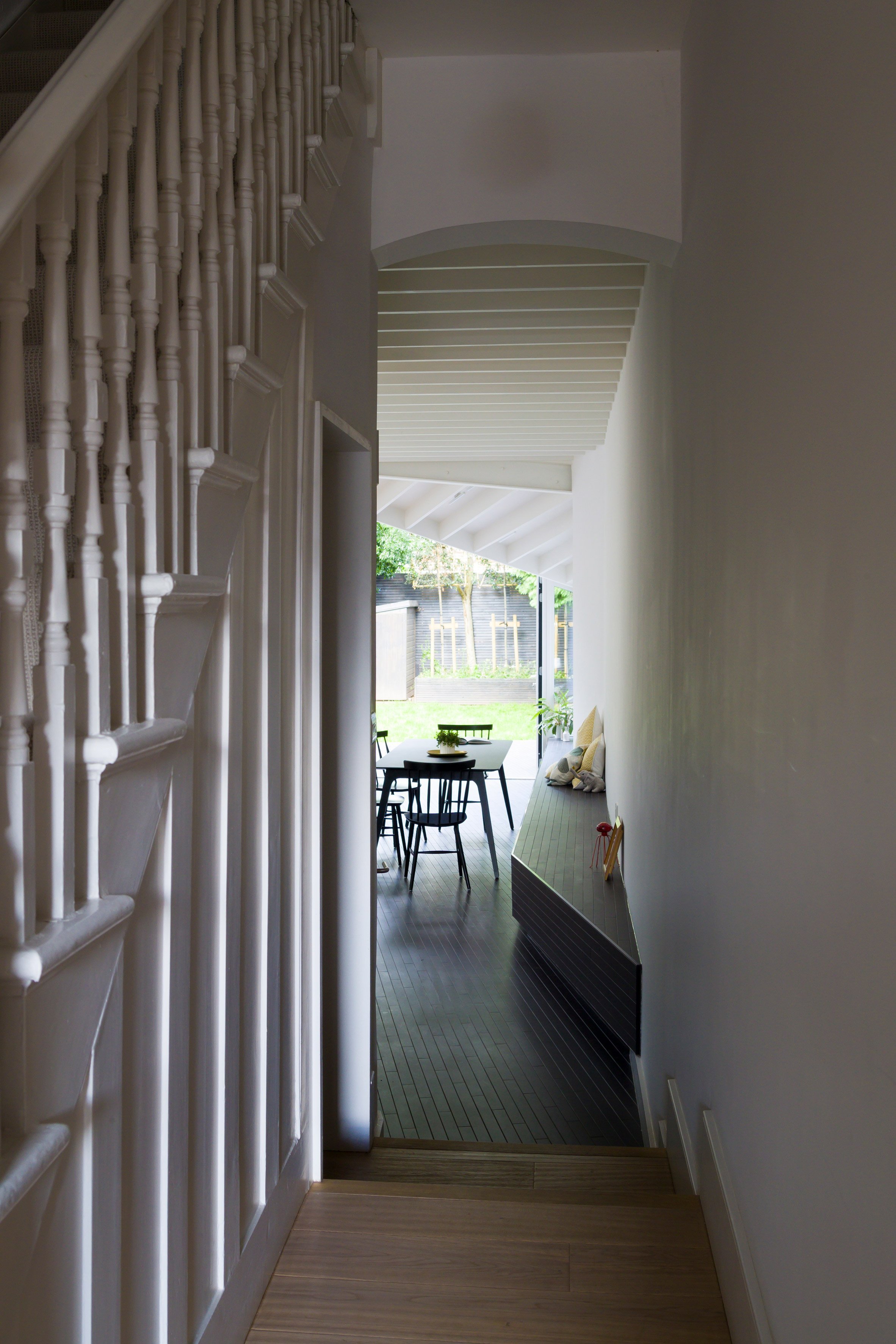 Dům získal po rozšíření o přístavbu zcela nový vzhled