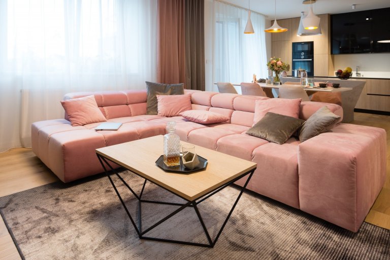 Interiér bytu mladé manažerky bez zbytečné romantiky a provokace