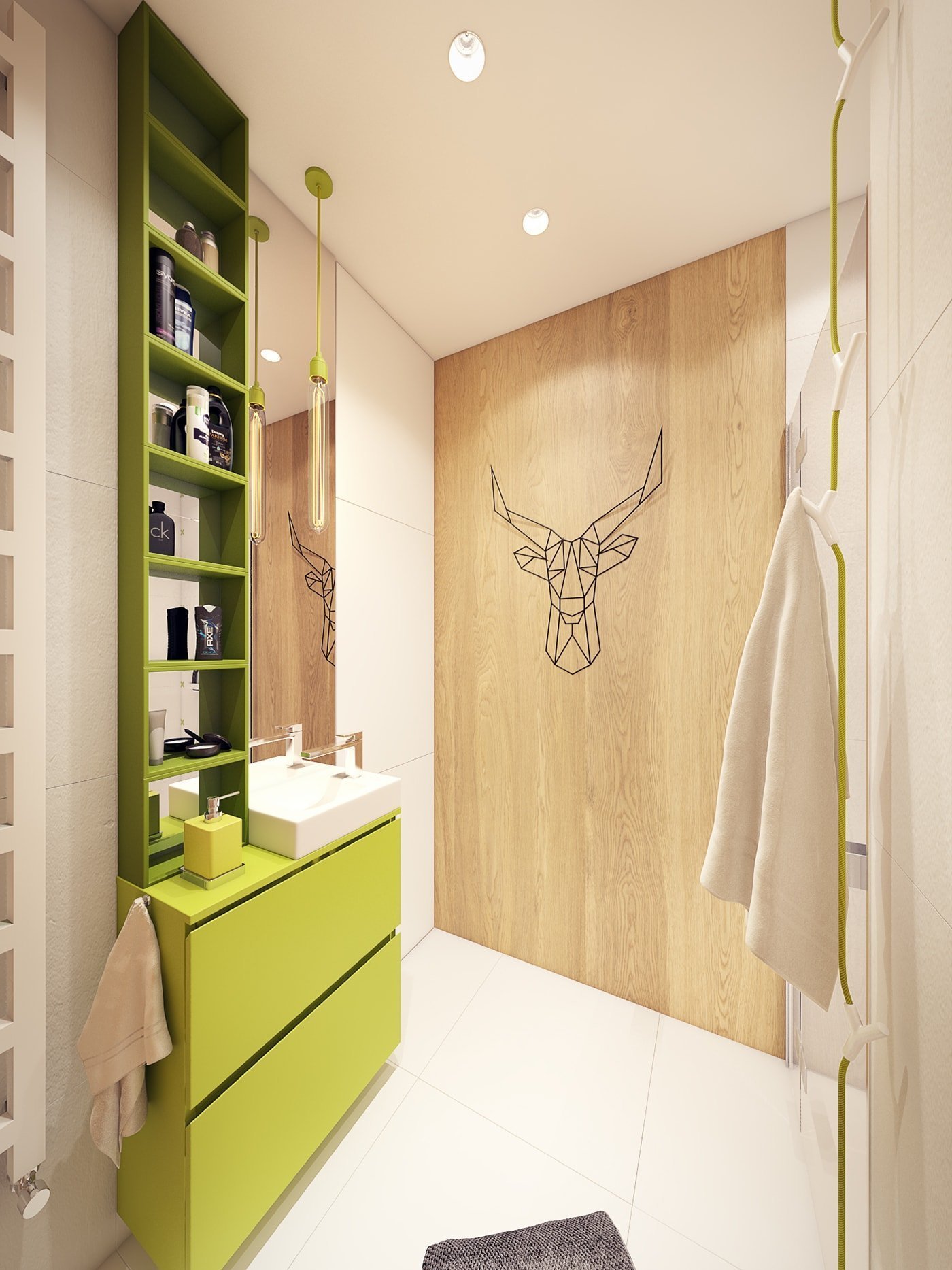 Komfortní bydlení s barevnými akcenty