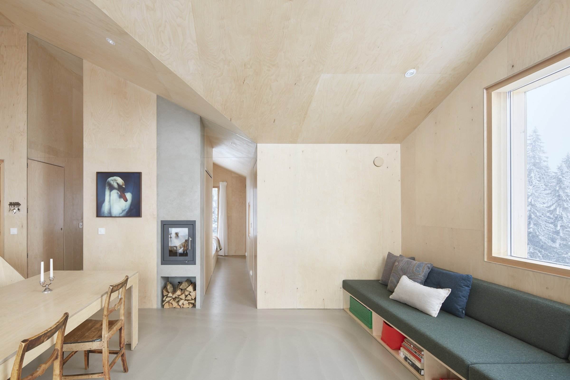 Komfortní dřevostavba s funkčním interiérem