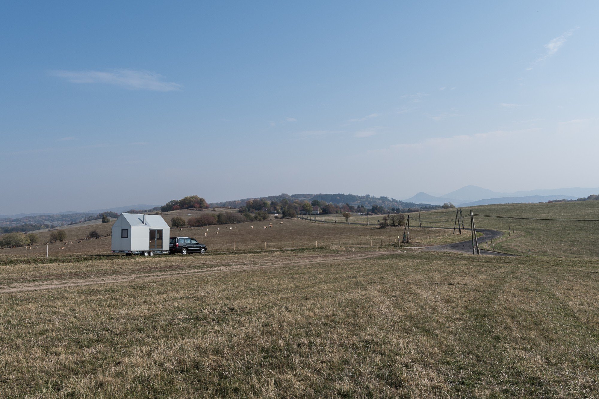 Malý velký dům na kolečkách