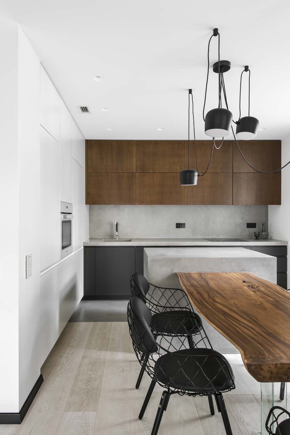 Minimalistický byt ve Vilniusu