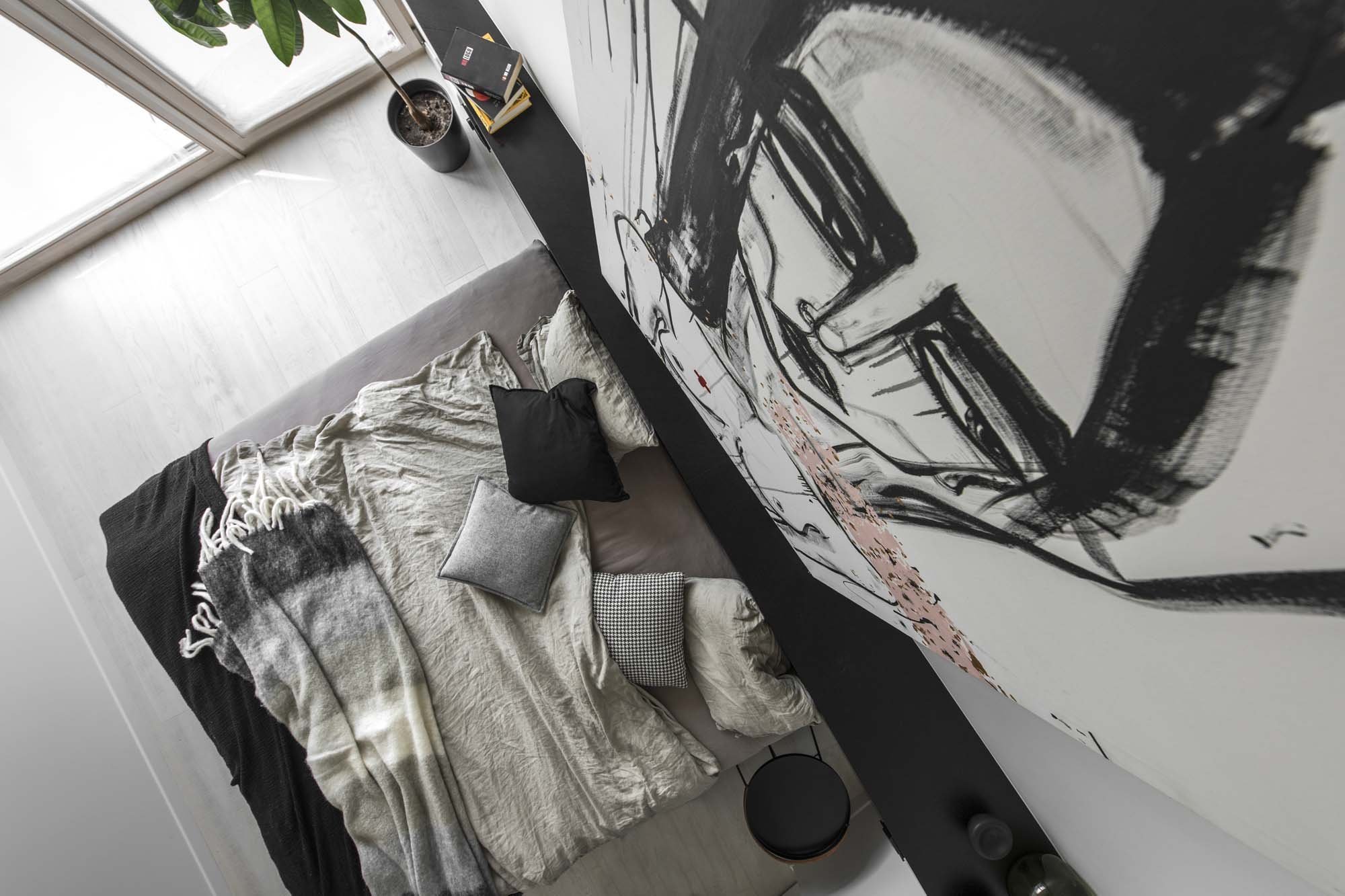 Minimalistický byt ve Vilniusu