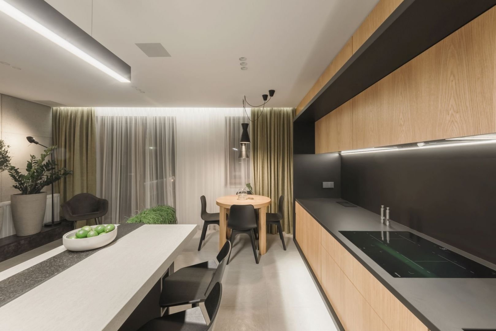 Moderní bydlení v přírodních tónech