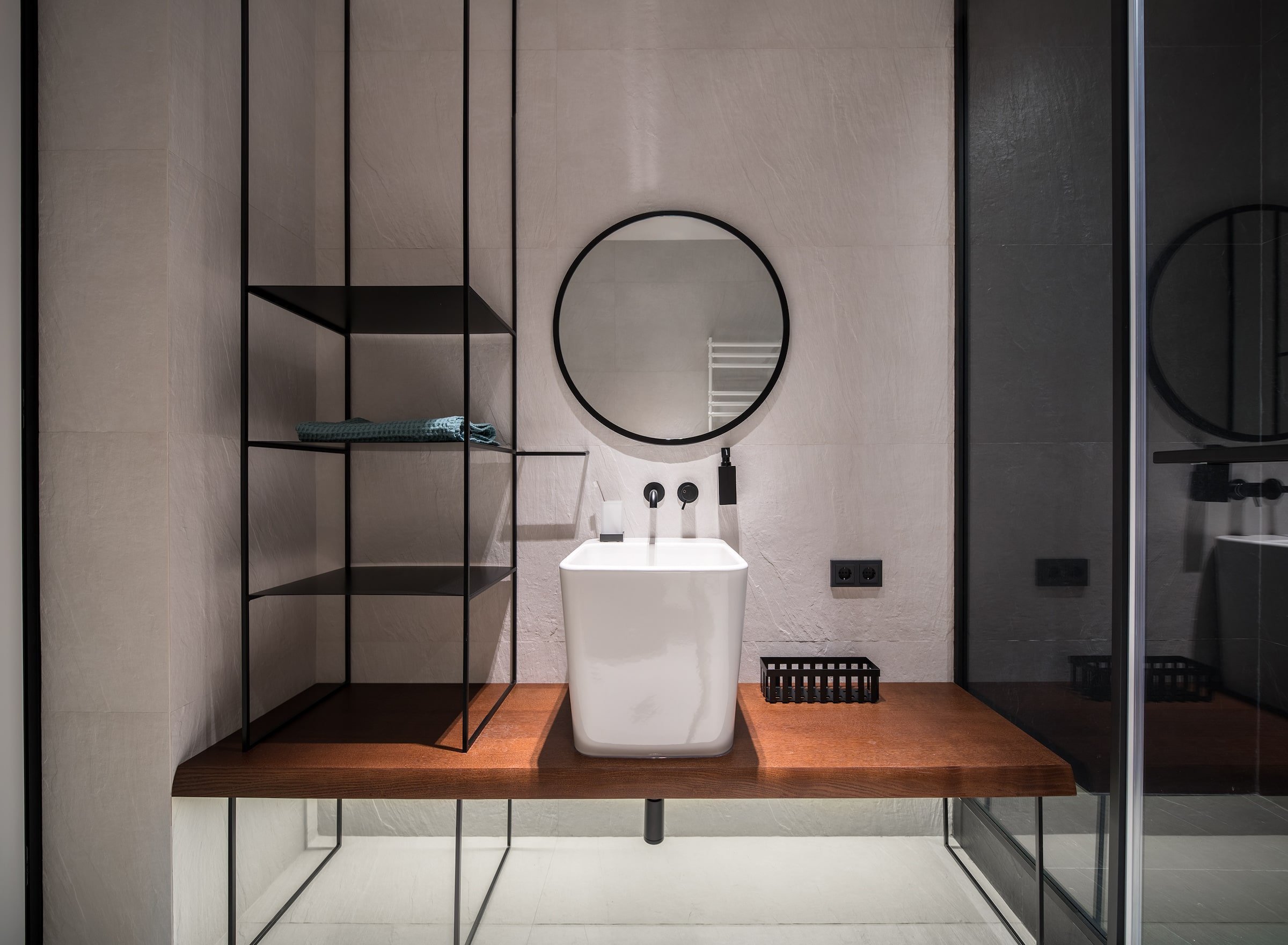 Moderní interiér bytu v Kyjevě