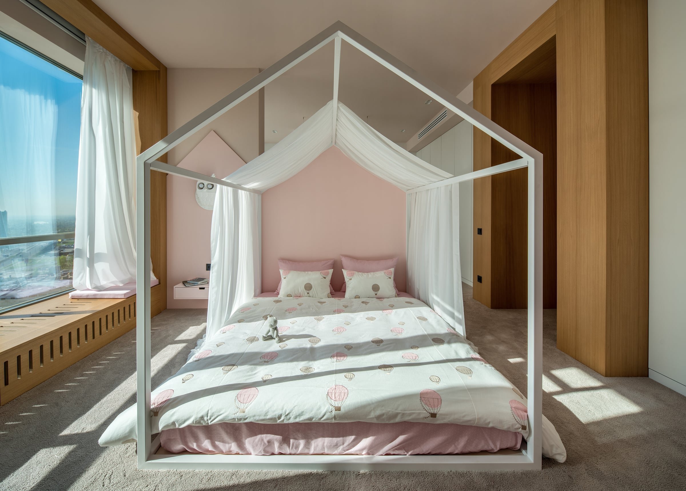 Moderní interiér bytu v Kyjevě