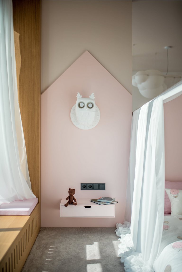 Moderní interiér bytu v Kyjevě