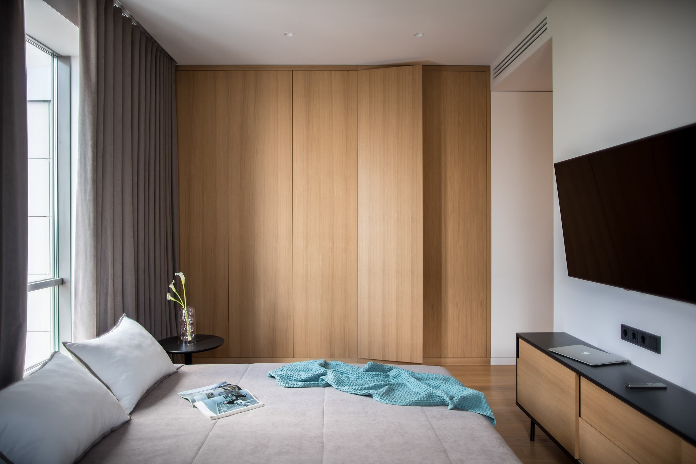 Moderní interiér bytu v Kyjevě