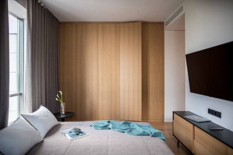 Moderní interiér bytu v Kyjevě