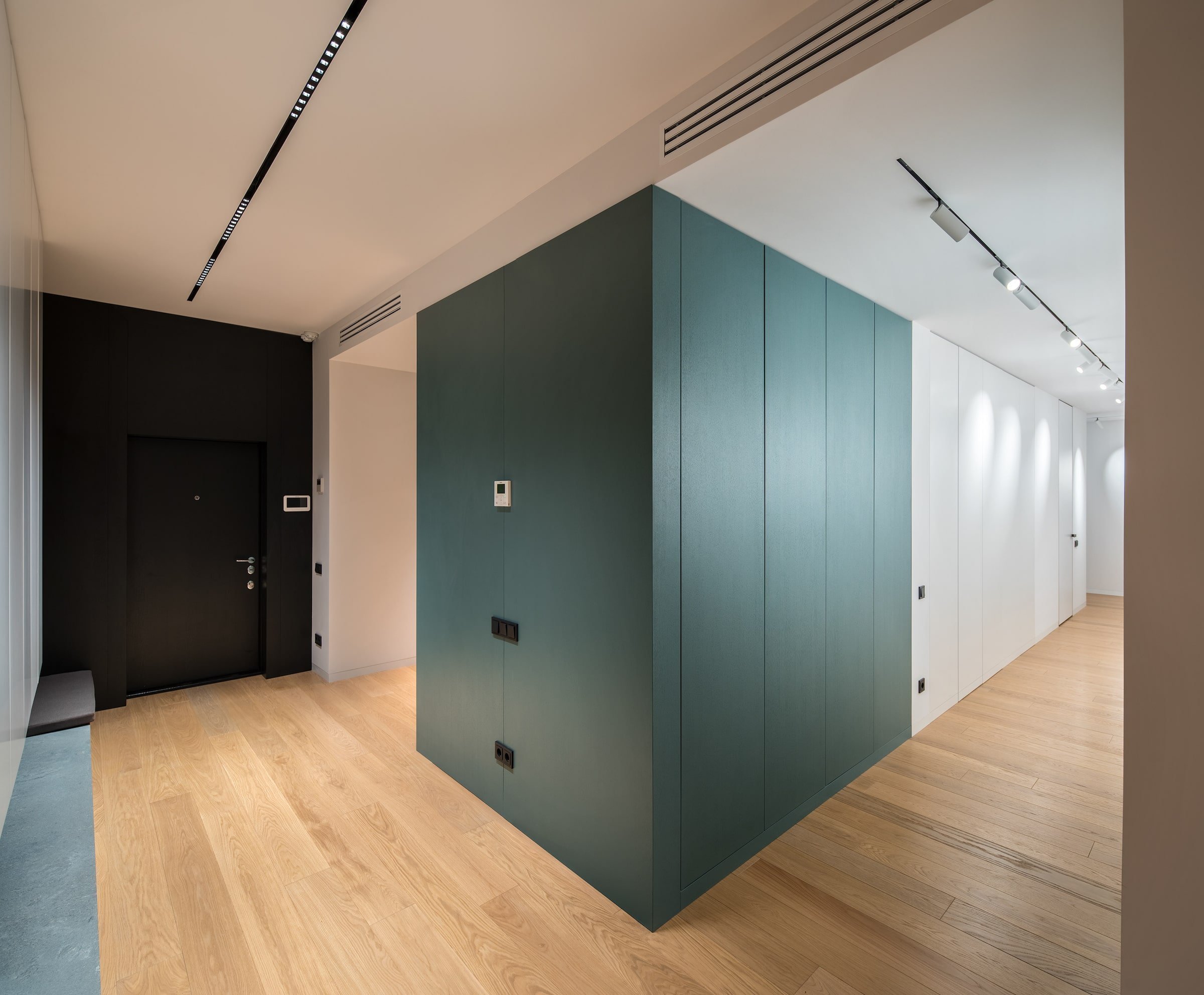 Moderní interiér bytu v Kyjevě