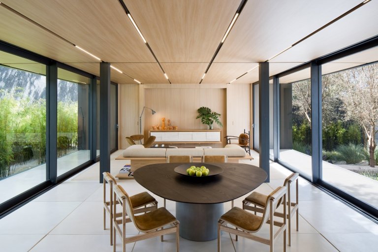 Moderní prefabrikovaný jednopatrový dům