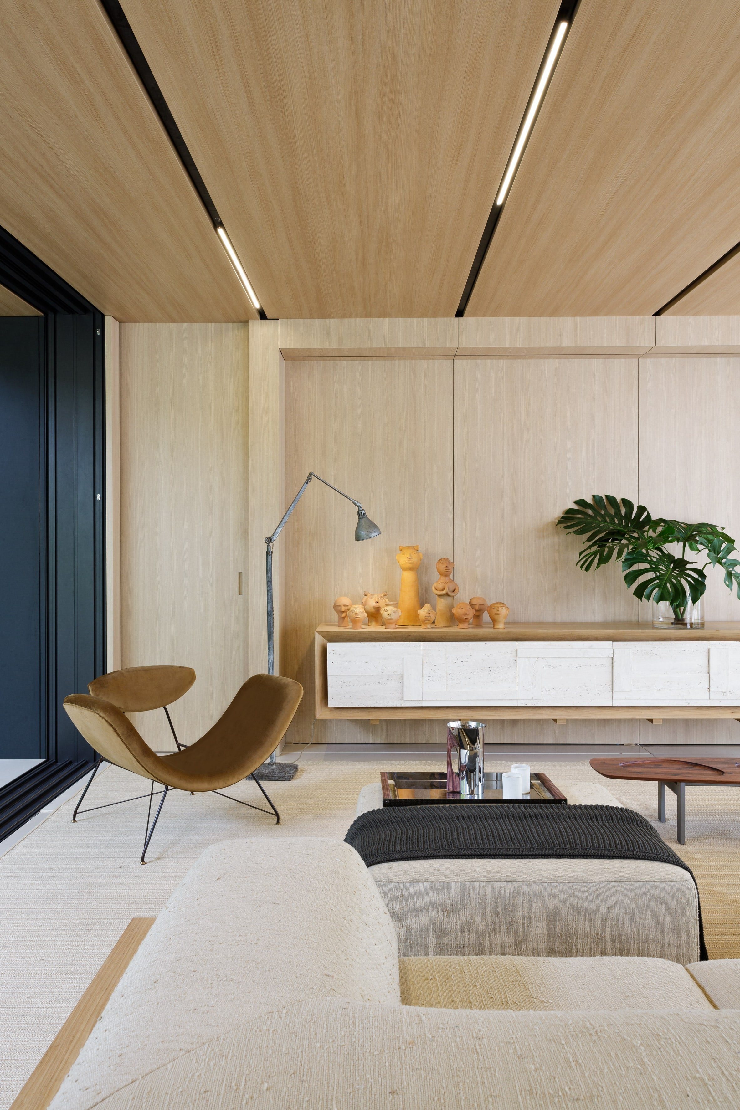 Moderní prefabrikovaný jednopatrový dům