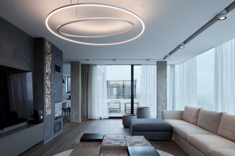 Penthouse z Prahy je bydlením snů
