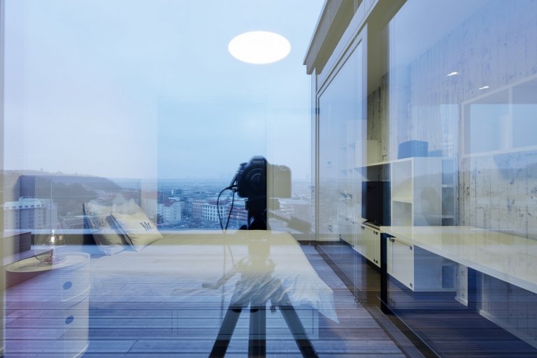 Penthouse z Prahy je bydlením snů