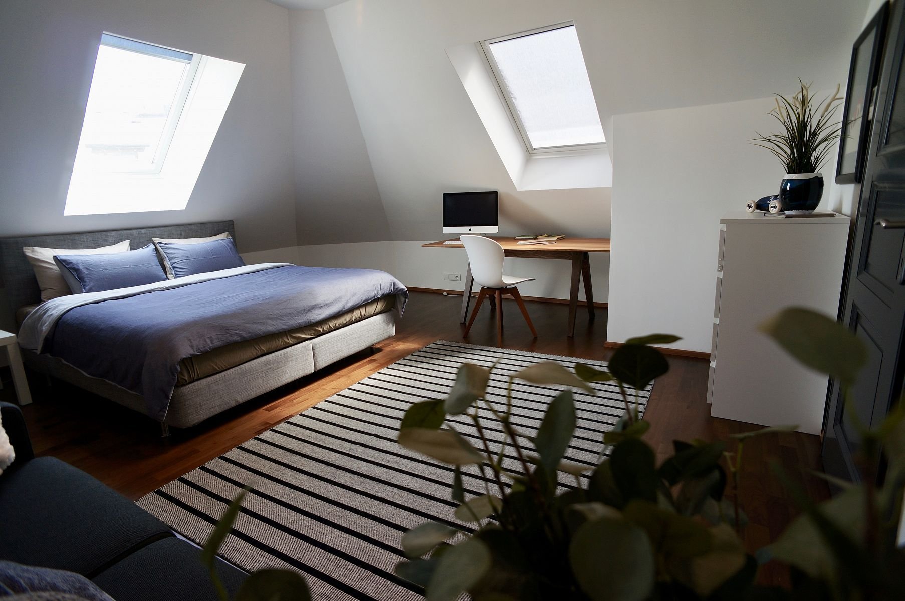 Podkrovní bydlení na Vinohradech