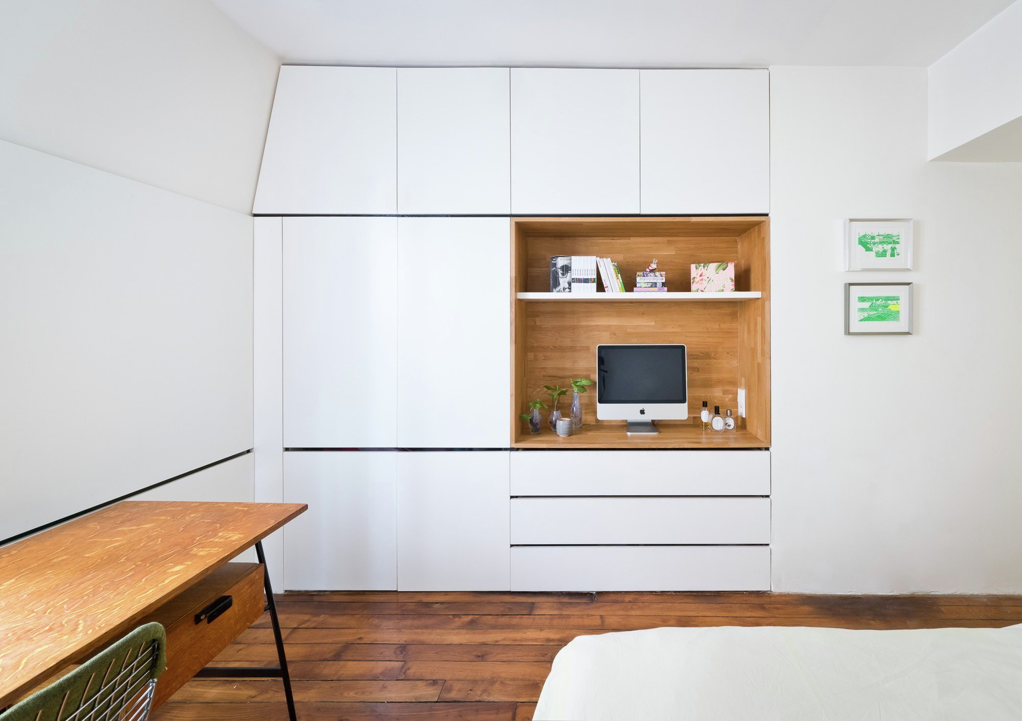 Podkrovní bydlení pro módní návrhářku