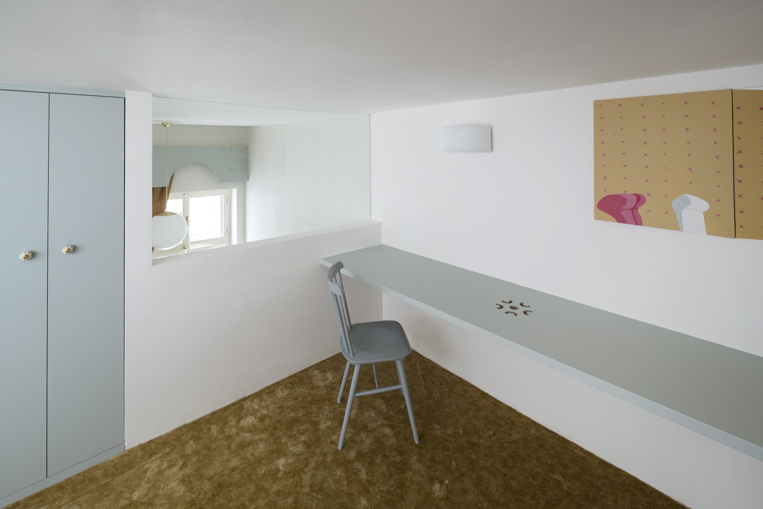 Proměna původního pavlačového bytu na moderní bydlení