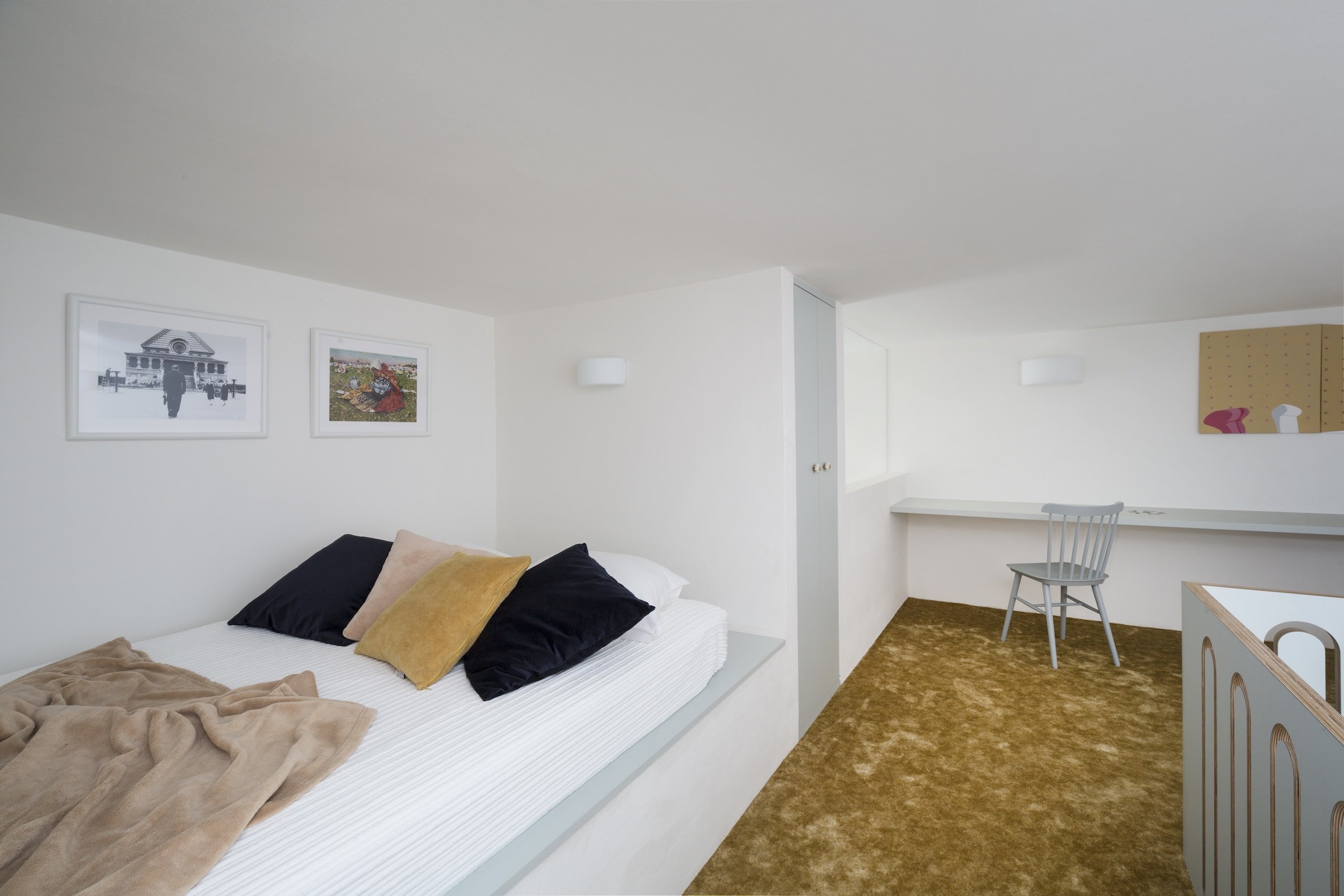 Proměna původního pavlačového bytu na moderní bydlení