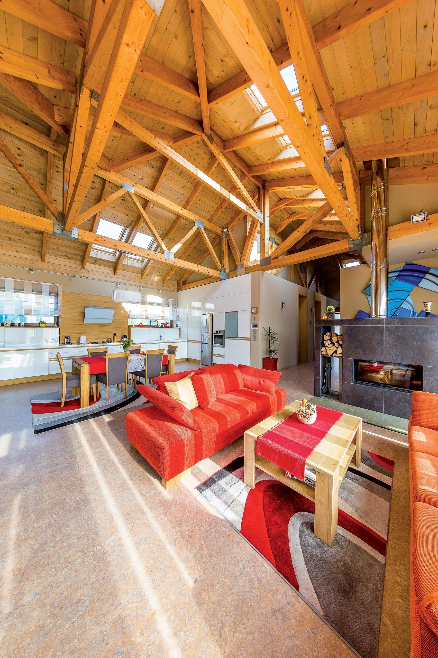 Prosvětlený bungalov s hravým interiérem