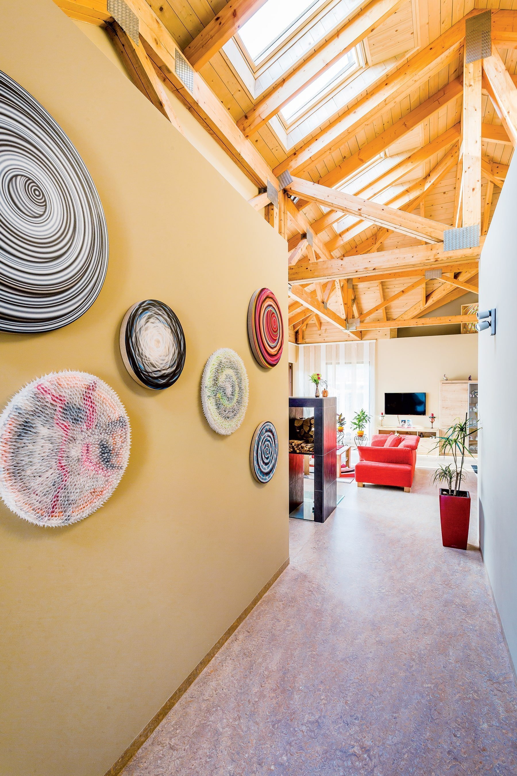 Prosvětlený bungalov s hravým interiérem