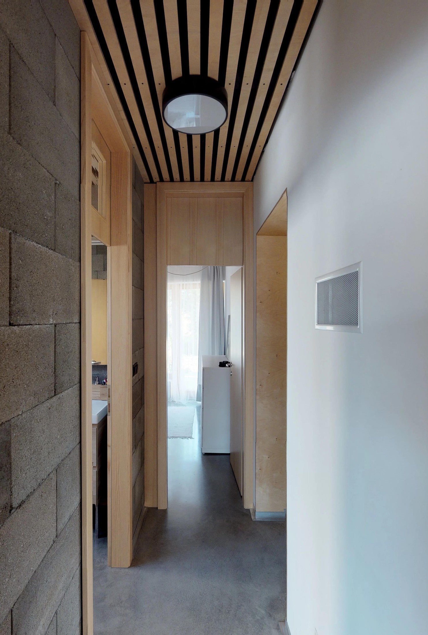 Rodinný dům se světlíkem