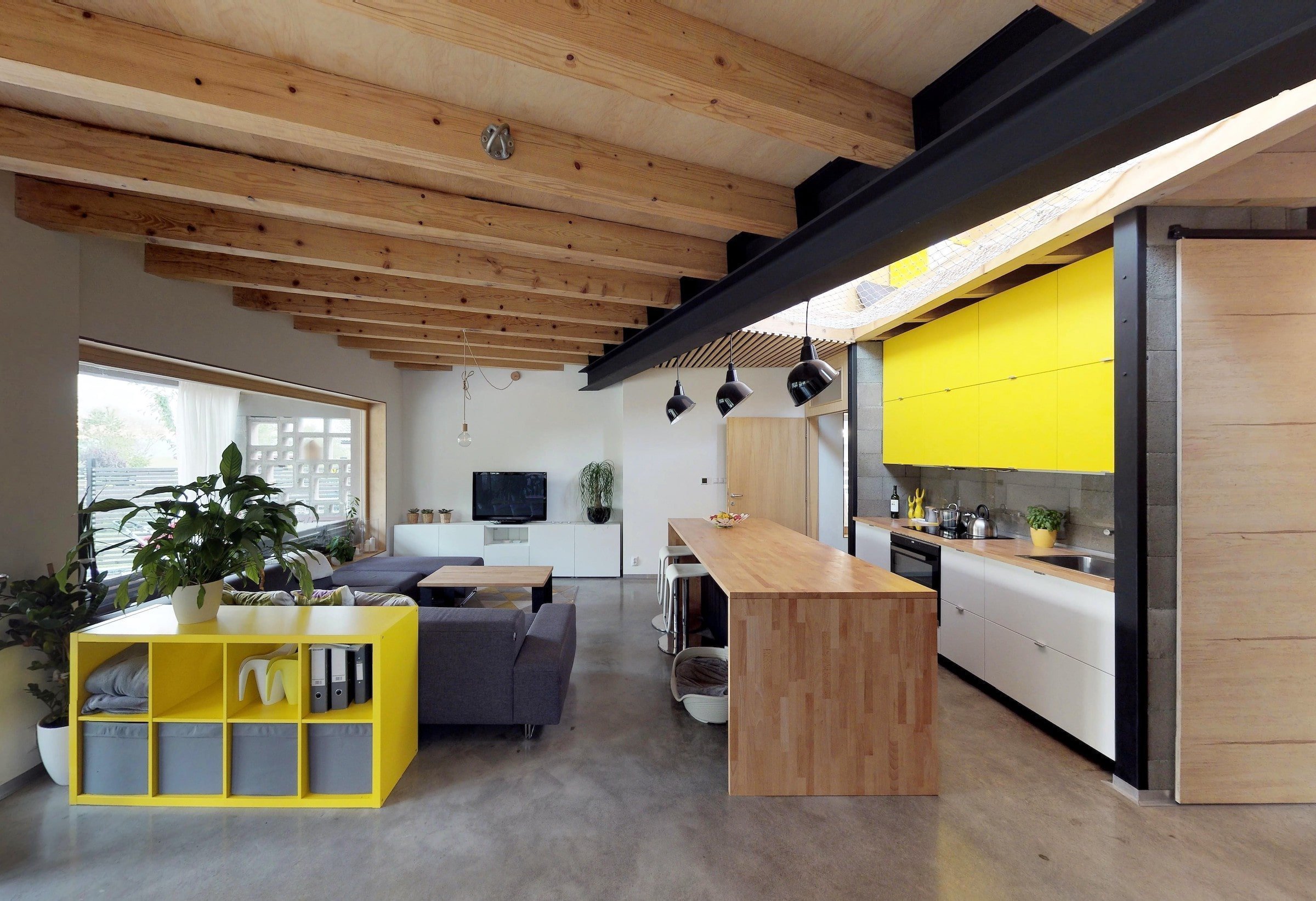 Rodinný dům se světlíkem