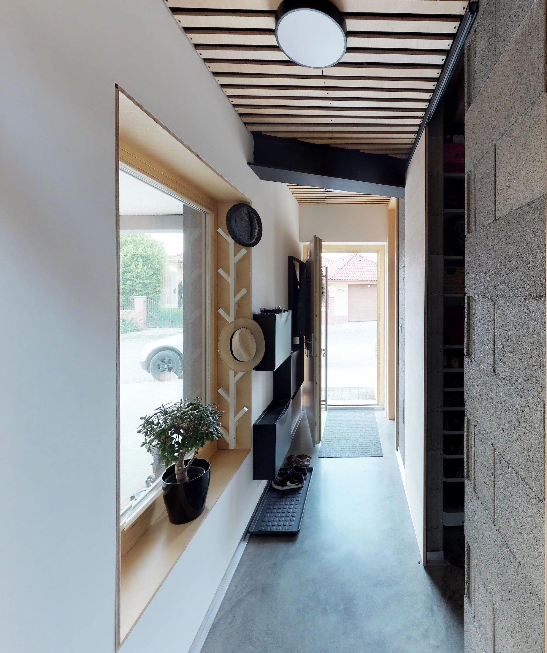 Rodinný dům se světlíkem