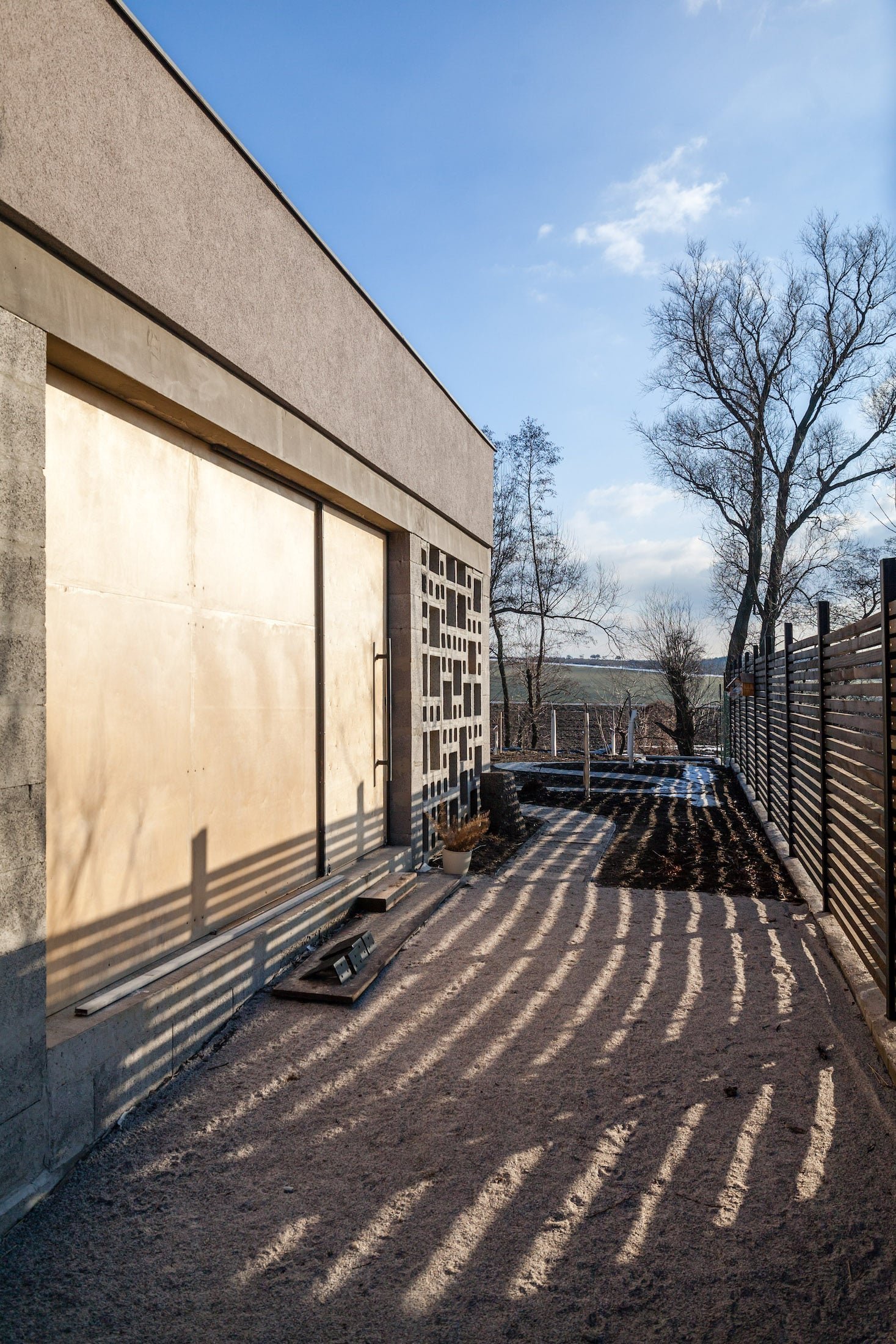 Rodinný dům se světlíkem