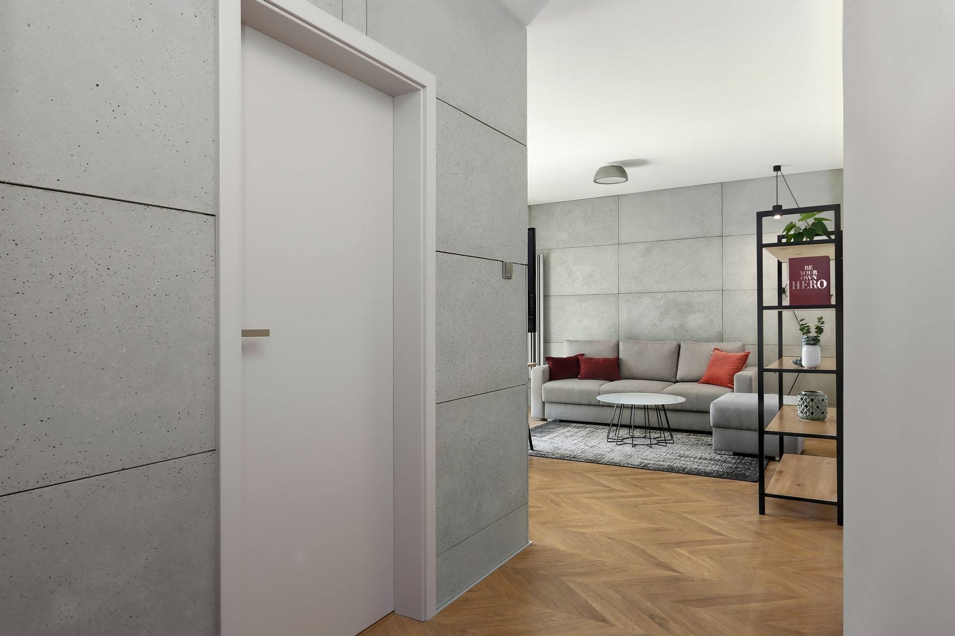 Šedá barva v interiéru není nuda