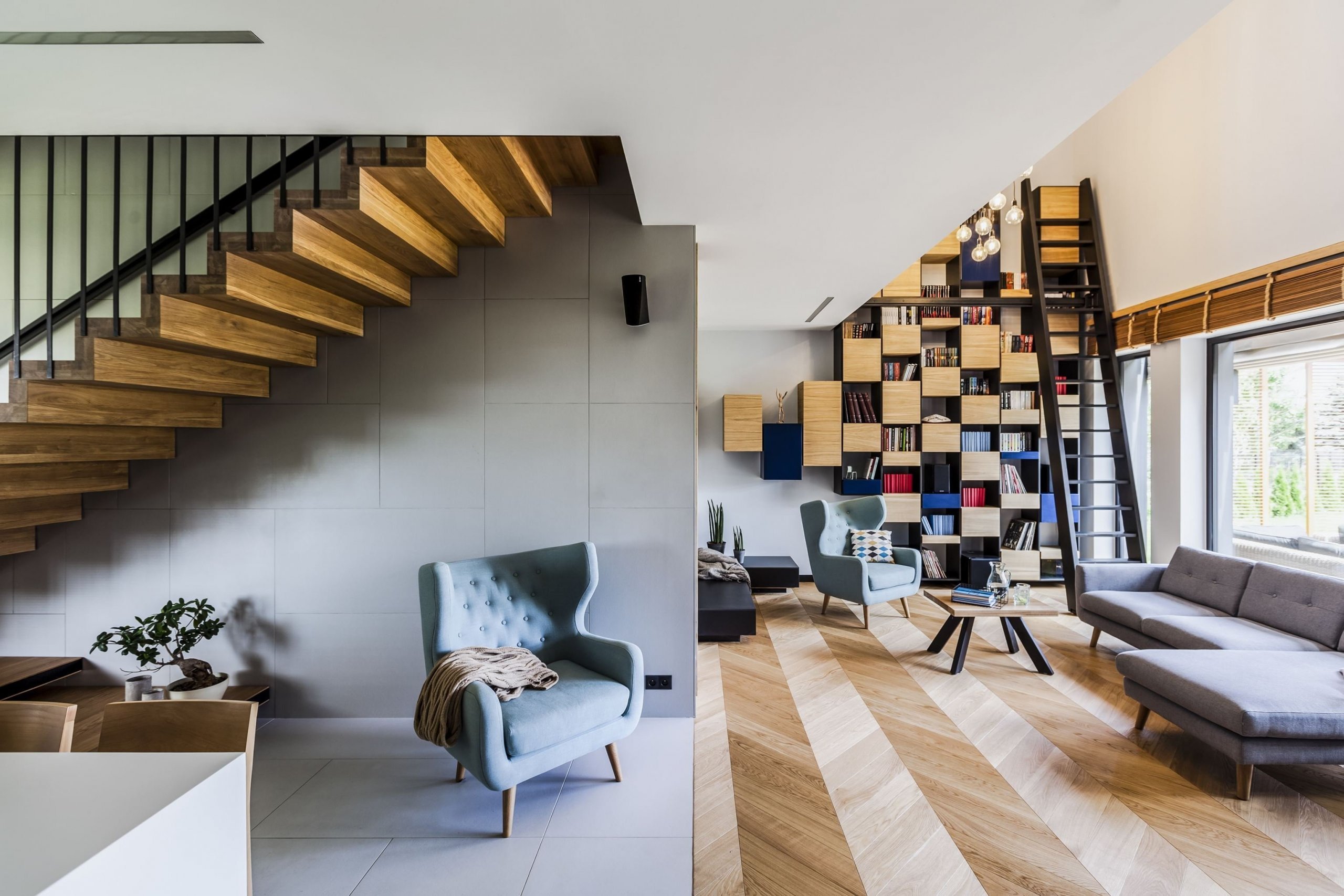 Sen o moderním bydlení v bažinaté krajině