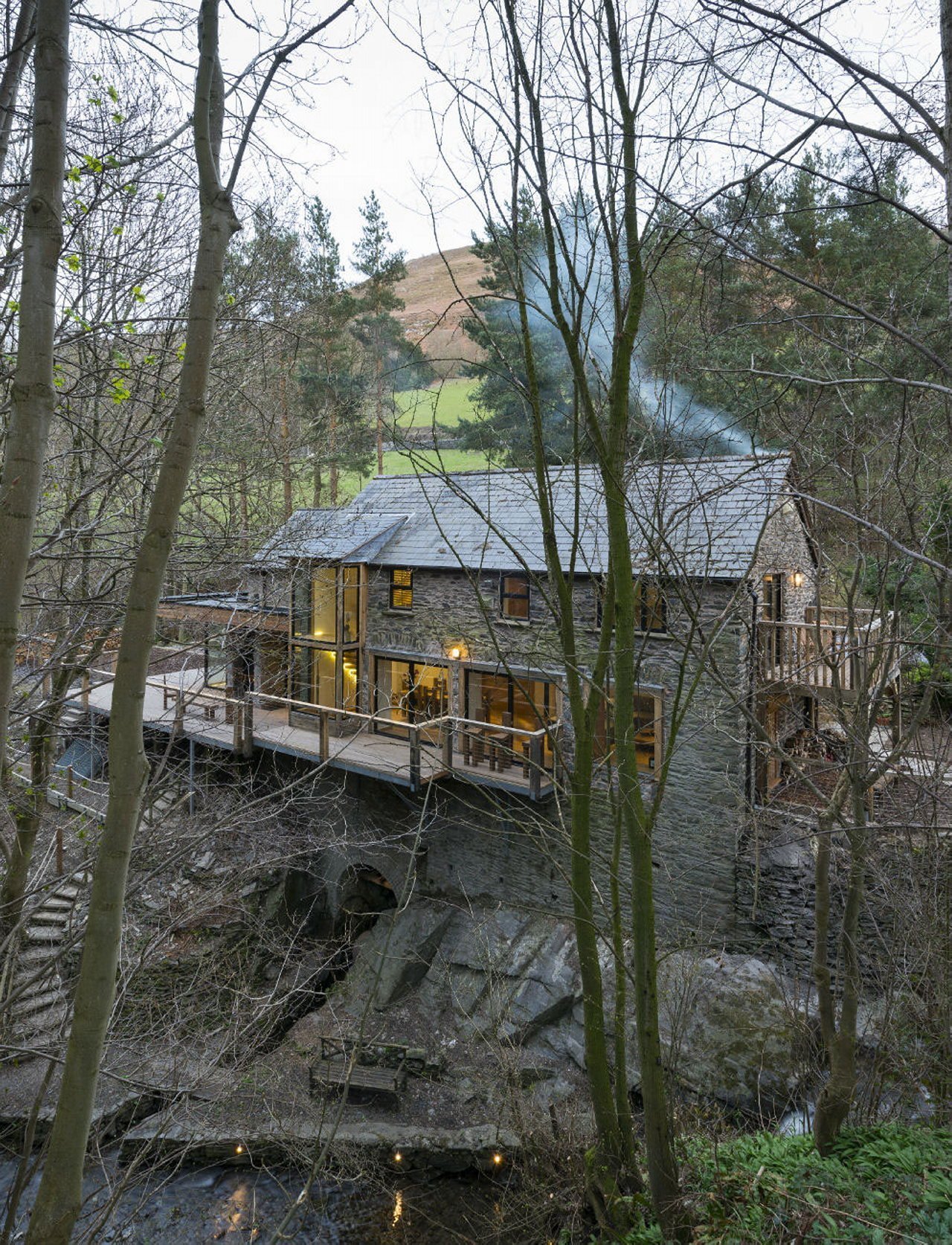 Starý mlýn přeměnili na útulné víkendové sídlo