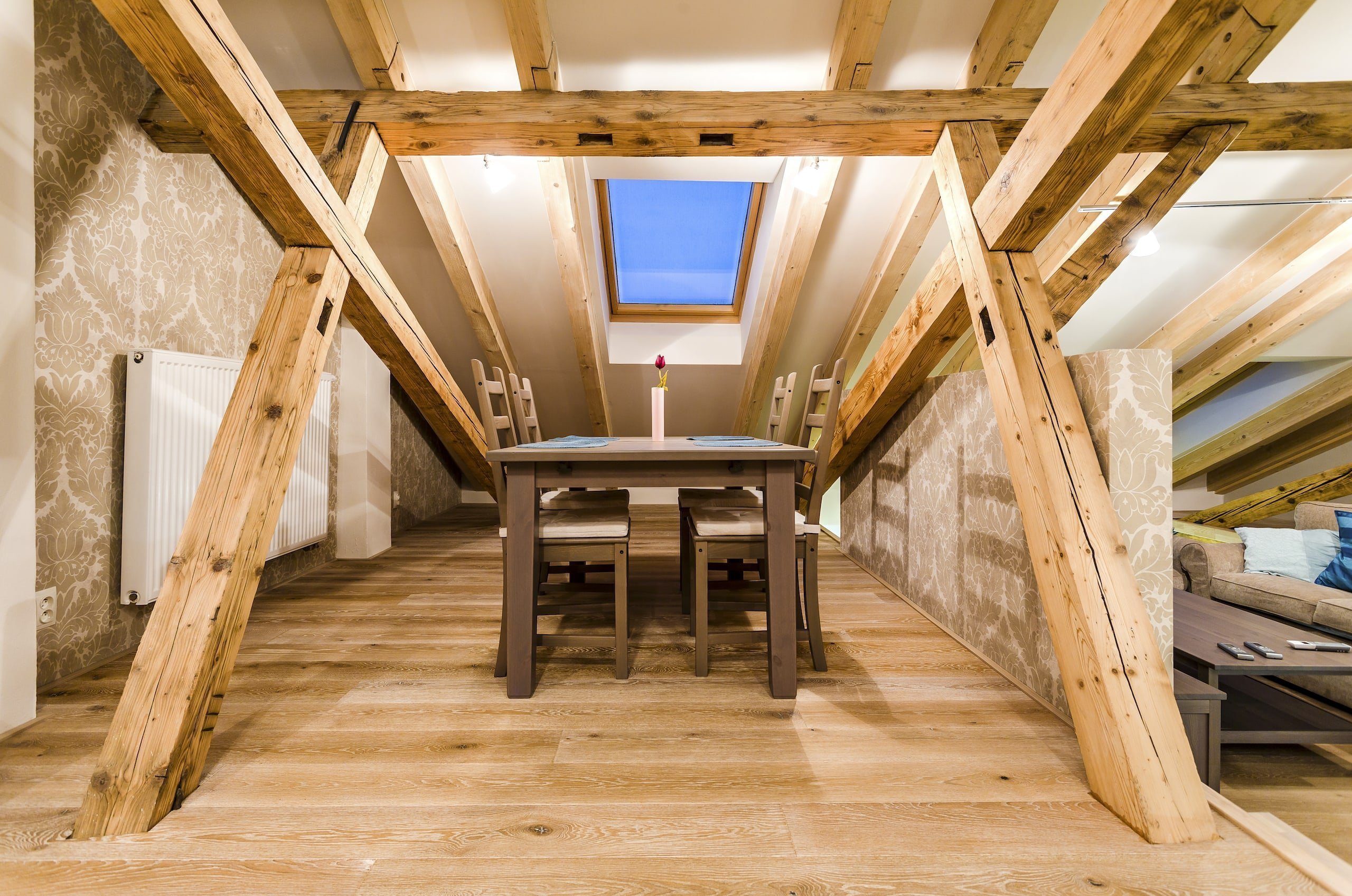 Ze staré půdy vzniklo luxusní bydlení pod hvězdami