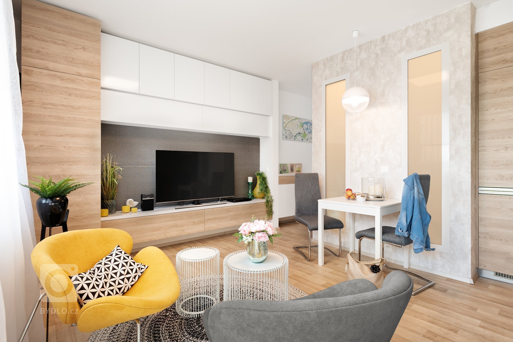 Celková změna dispozice Garsonky 33 m2 navržené developerem

Garsonka se nachází v&nbsp;novostavbě bytového domu zkolaudovaného v&nbsp;roce 2017.&nbsp;…