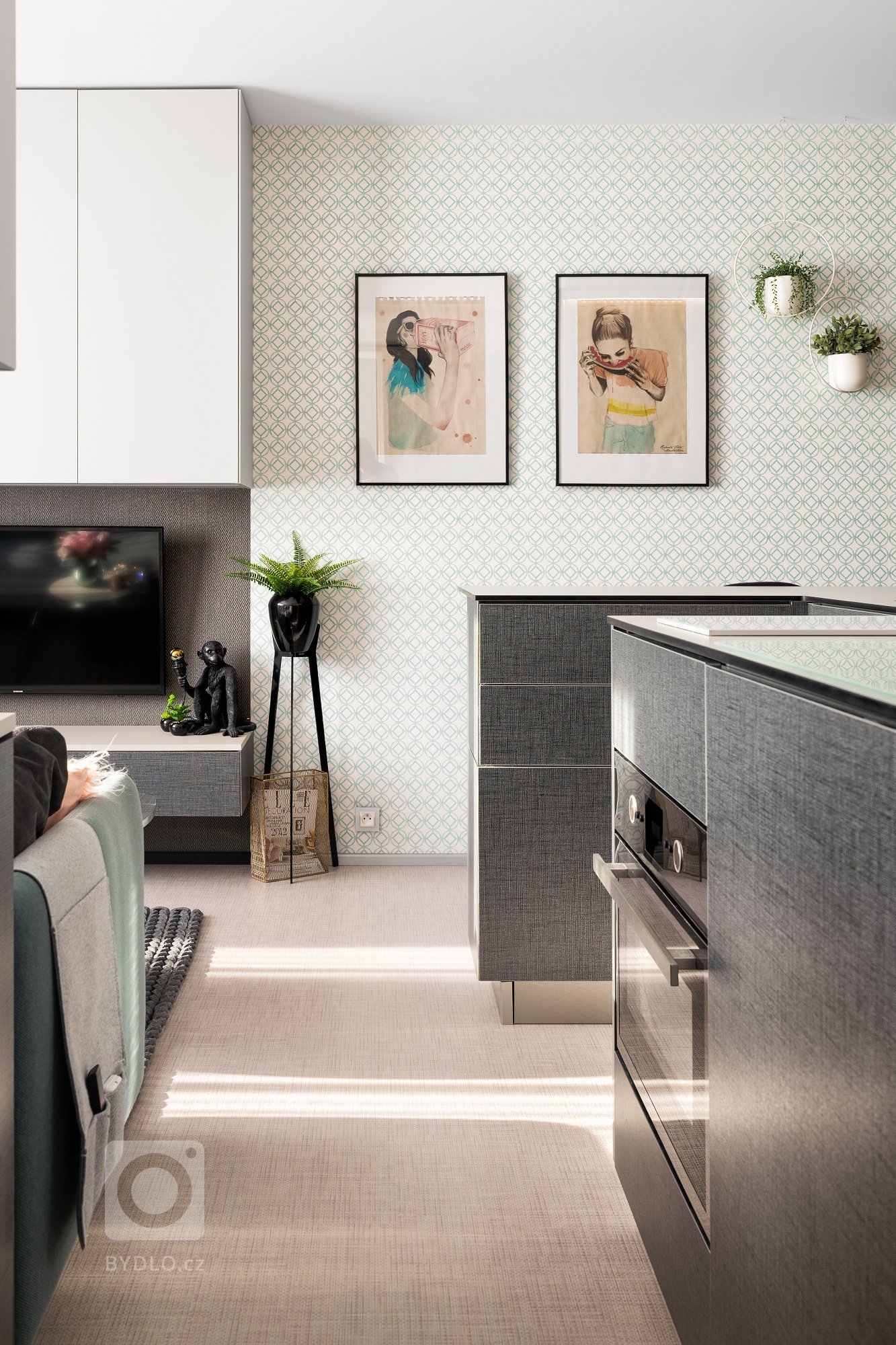 Lodžie náleží panelákové garsonce o výměře 40 m2. Panelákový dům byl postaven v&nbsp;roce 1980. Dům prošel zateplením fasády, tím se bohužel prostor lodžie…