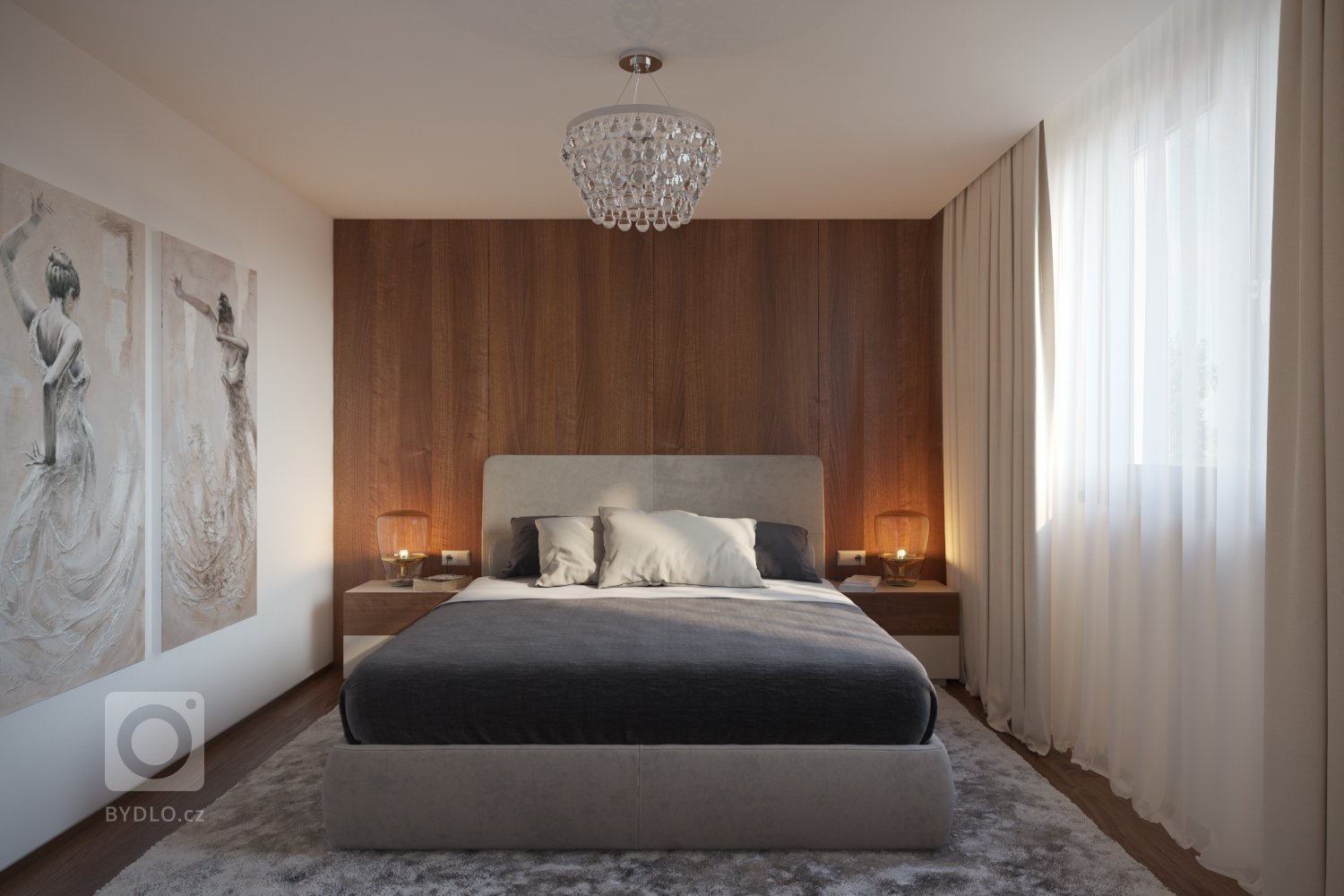 Návrh a vizualizácie luxusného bytu v Prahe. V prvej časťi projektu som vypracoval návrh a vizualizácie obývacej izby spojenej s jedálňou a kuchyňou. V druhej…