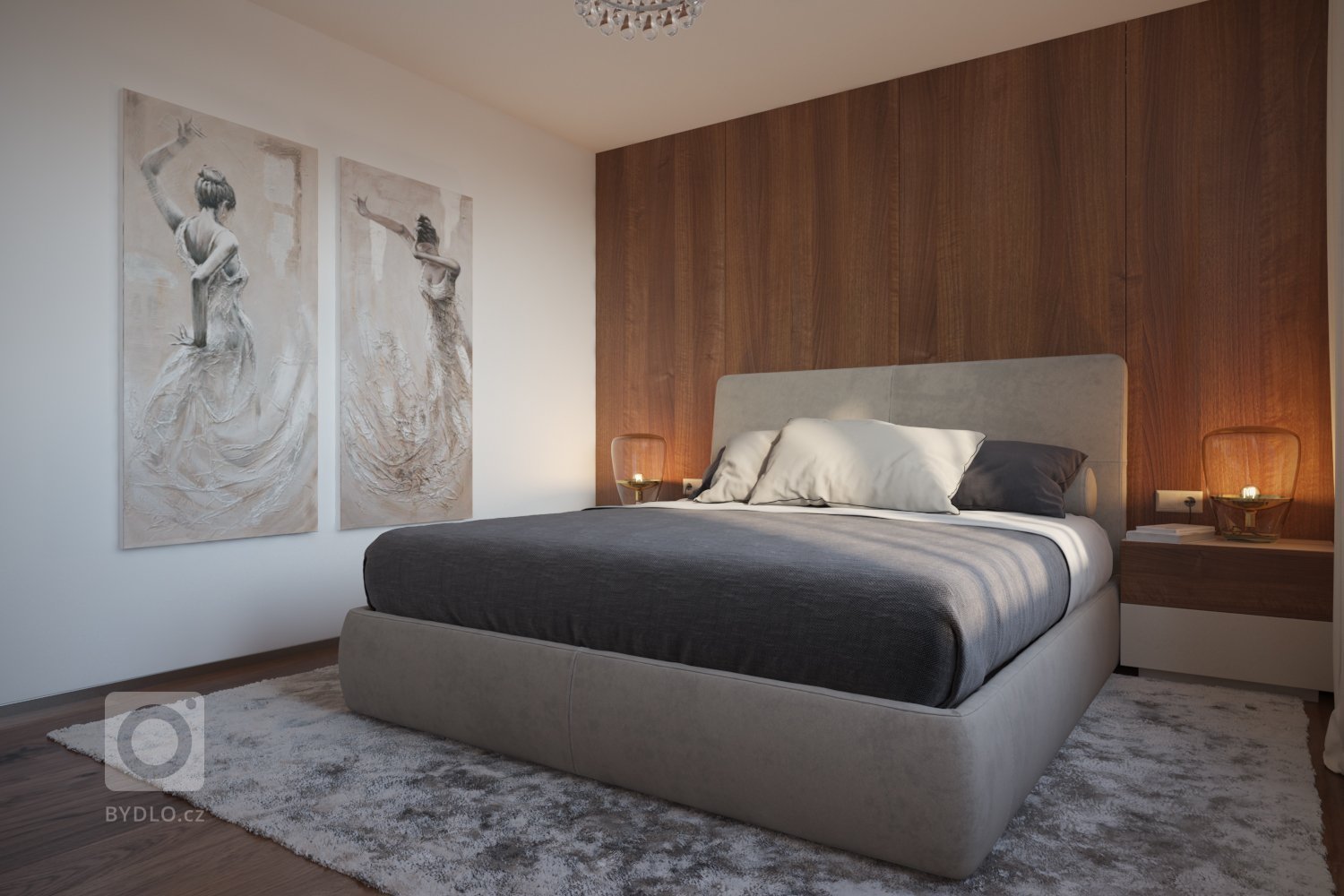 Návrh a vizualizácie luxusného bytu v Prahe. V prvej časťi projektu som vypracoval návrh a vizualizácie obývacej izby spojenej s jedálňou a kuchyňou. V druhej…