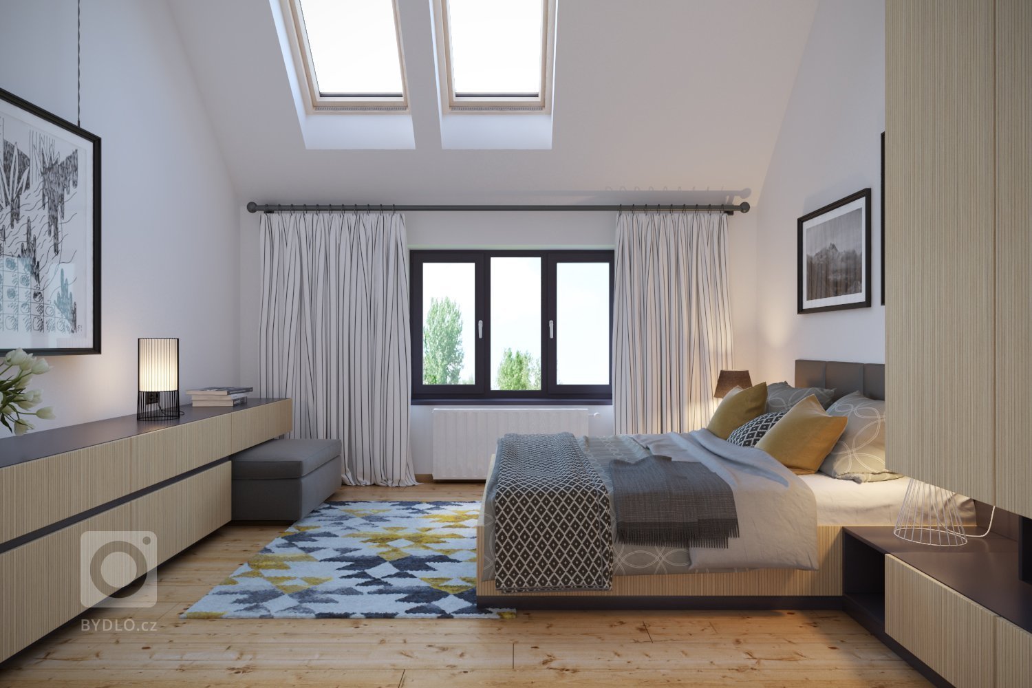 V projekte som vypracoval 3D vizualizácie pre štúdio DEZIRE INTERIORS s.r.o., ktoré riešilo návrh interiéru. Projekt sme začali vizualizovaním vstupnej chodby…