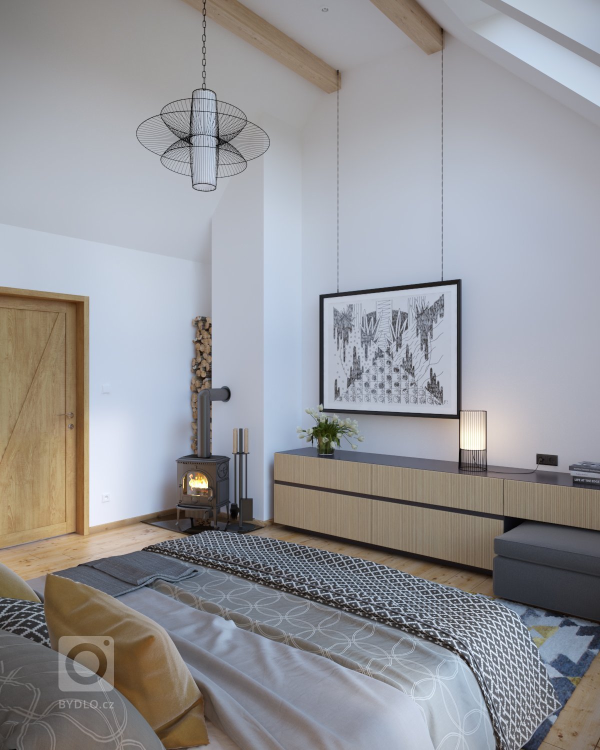 V projekte som vypracoval 3D vizualizácie pre štúdio DEZIRE INTERIORS s.r.o., ktoré riešilo návrh interiéru. Projekt sme začali vizualizovaním vstupnej chodby…