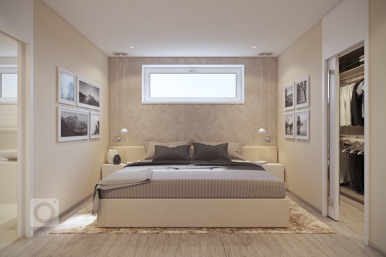 V projekte som vypracoval vizualizácie pre dennú zónu, chodbu, rodičovskú spálňu so šatníkom a samostatnou kúpelňou. V projekte som&nbsp; zvizualizoval aj…