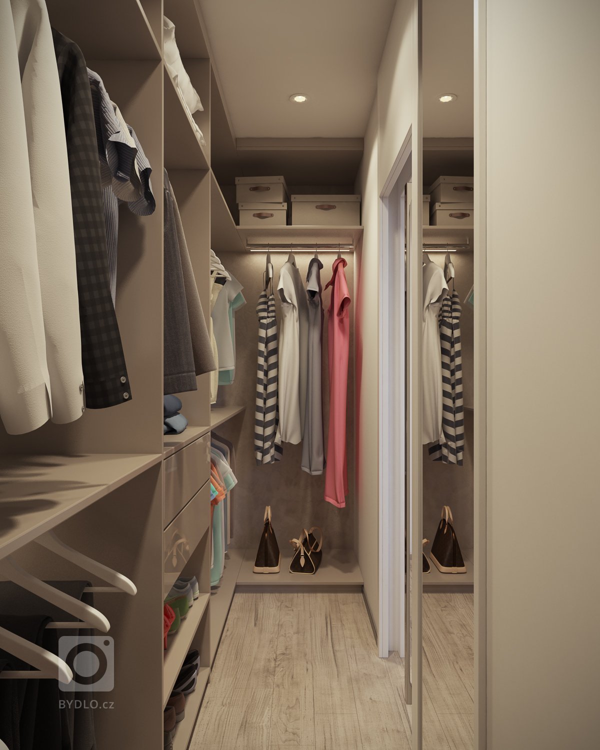 V projekte som vypracoval vizualizácie pre dennú zónu, chodbu, rodičovskú spálňu so šatníkom a samostatnou kúpelňou. V projekte som&nbsp; zvizualizoval aj…