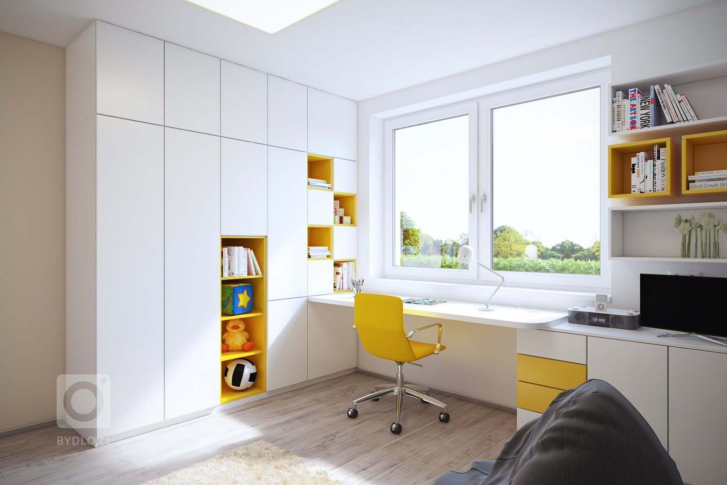 V projekte som vypracoval vizualizácie pre dennú zónu, chodbu, rodičovskú spálňu so šatníkom a samostatnou kúpelňou. V projekte som&nbsp; zvizualizoval aj…