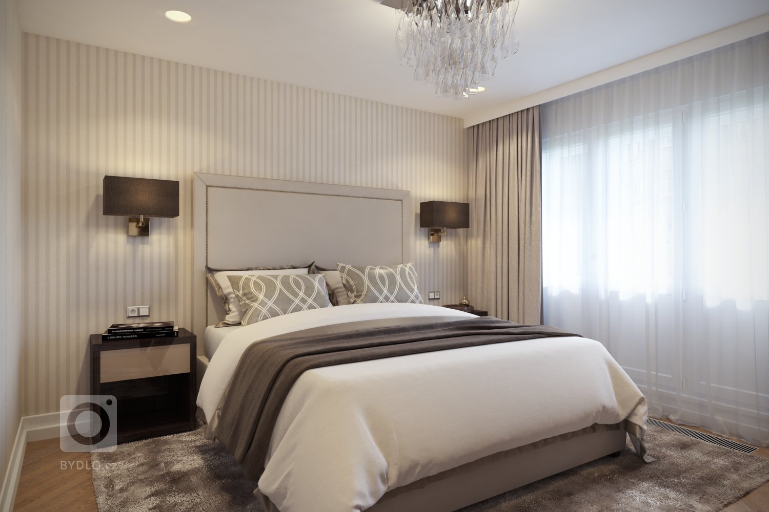 Návrh a vizualizácie luxusného bytu v Prahe. Projekt bol rozdelený do dvoch častí. V prvej časti som vypracoval vizualizácie pre obývaciu izbu spojenú s…