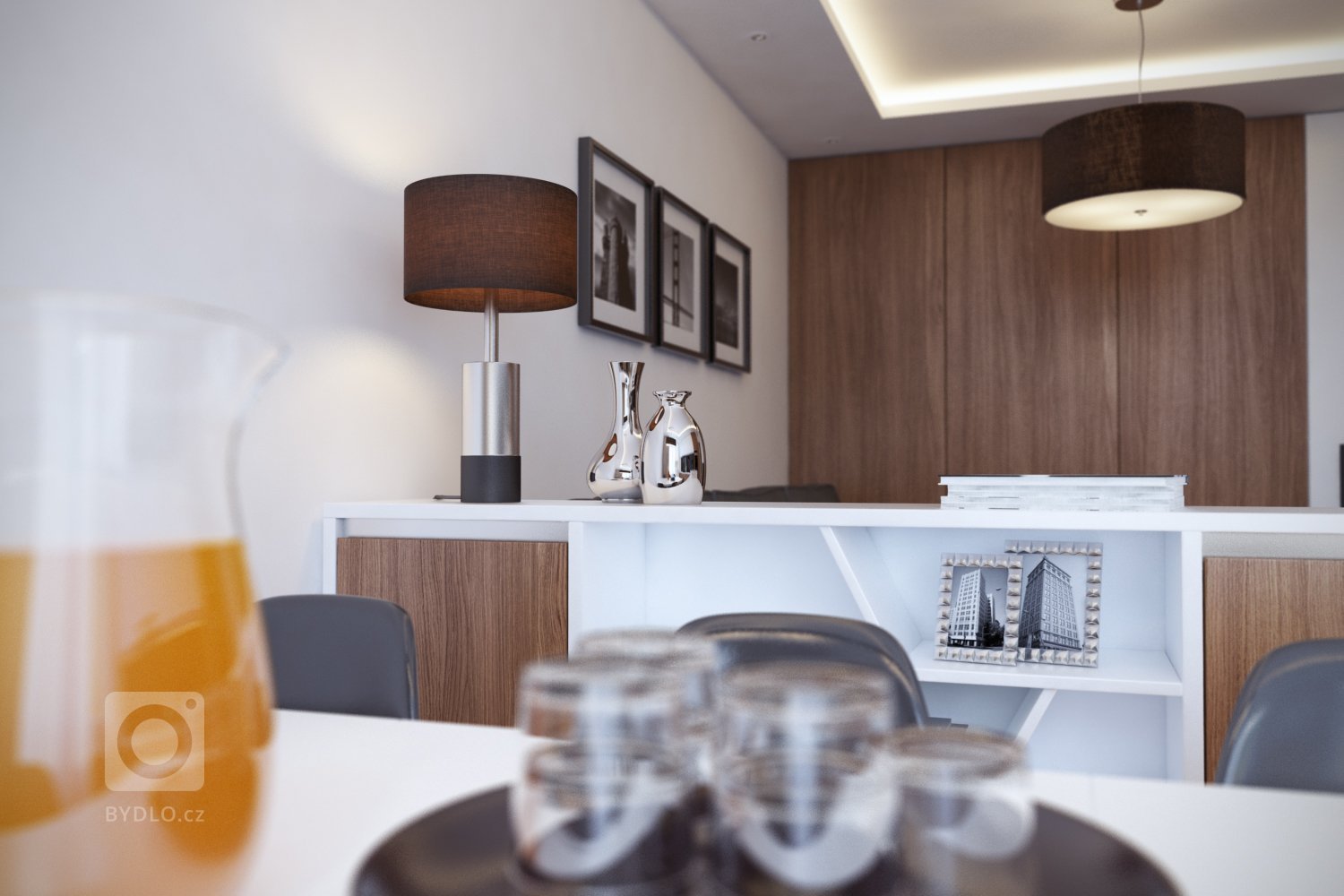 Rekonštrukcia bytu zahŕňala prerobenie 2. izbového bytu na 3. izbový. V prvej časti som navrhol a zvizualizoval obývaciu izbu, ktorá sa spojila spolu s…