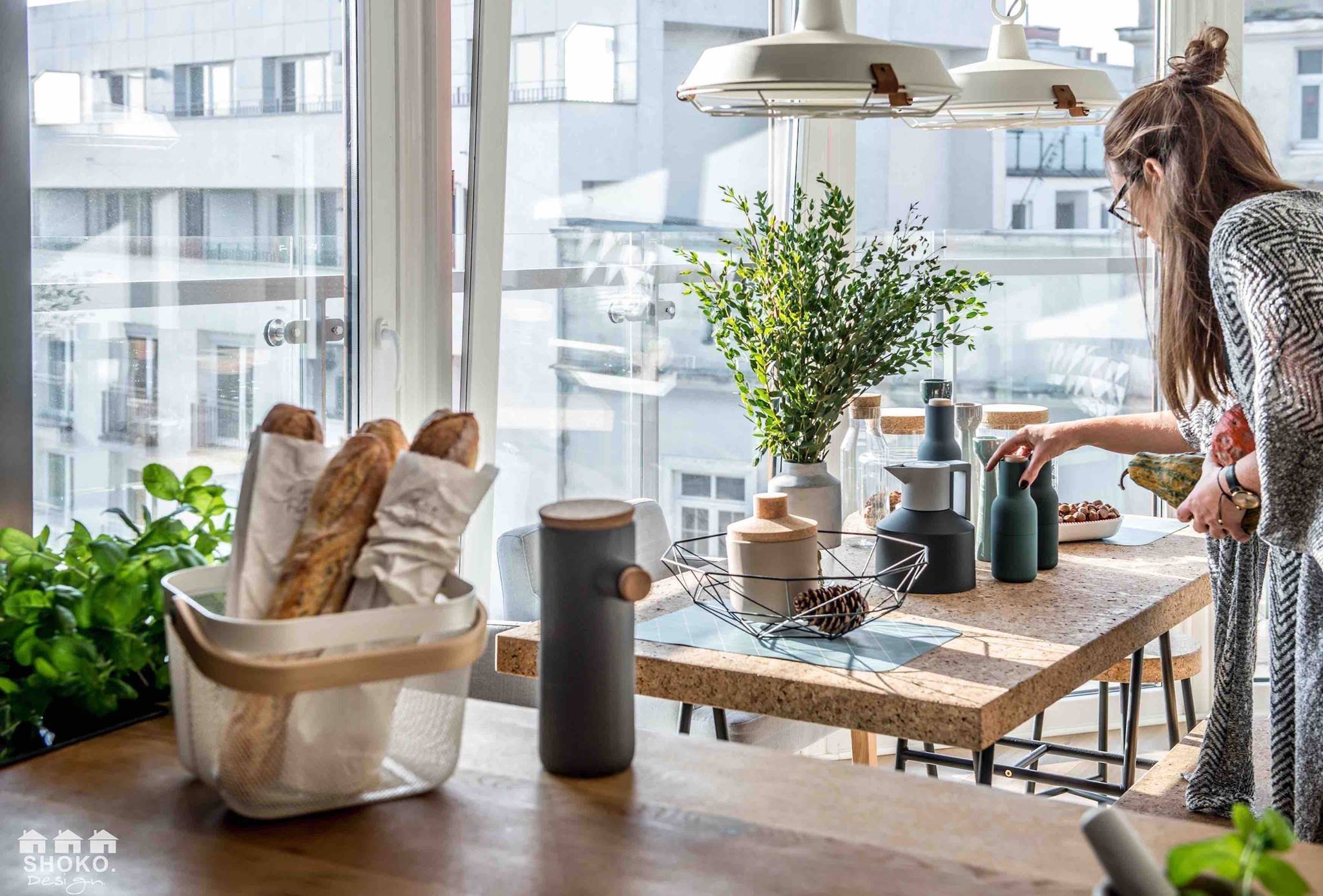 Byt ve skandinávském stylu  s panoramatickými okny