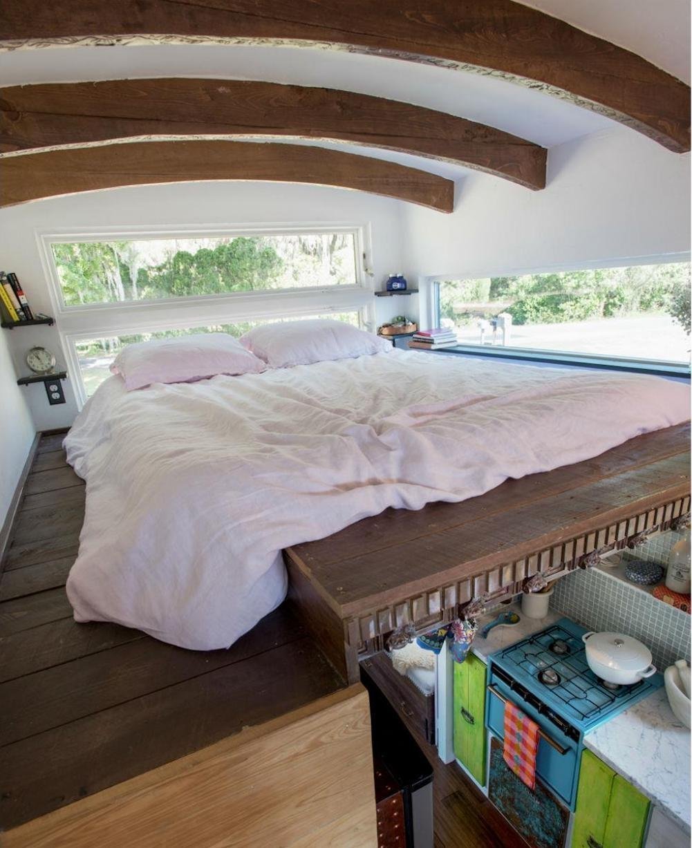 Vysněný domek na kolečkách s vlastní pecí na pizzu