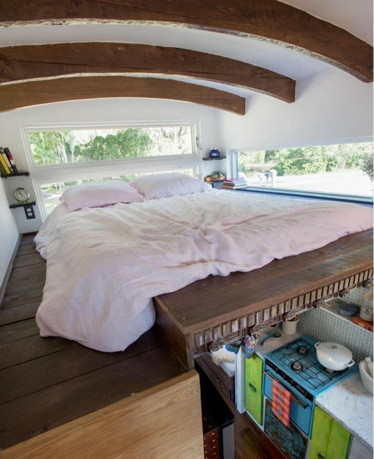 Vysněný domek na kolečkách s vlastní pecí na pizzu