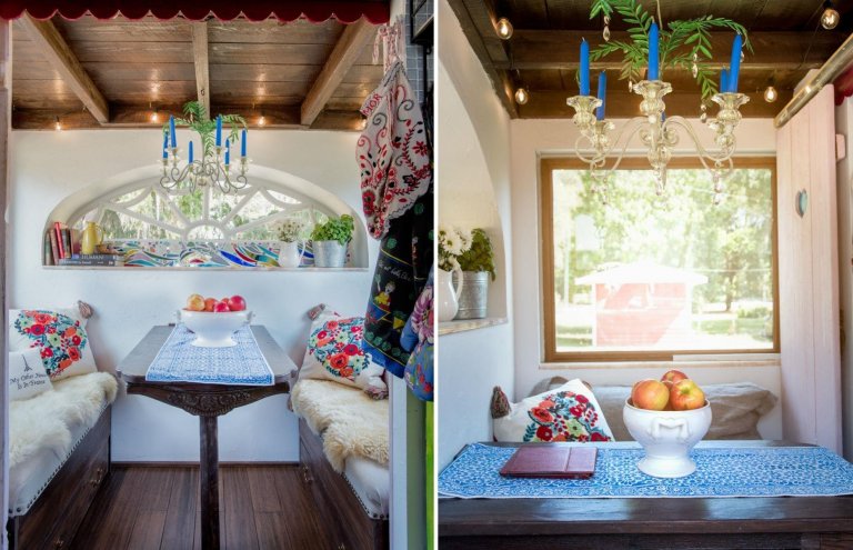 Vysněný domek na kolečkách s vlastní pecí na pizzu