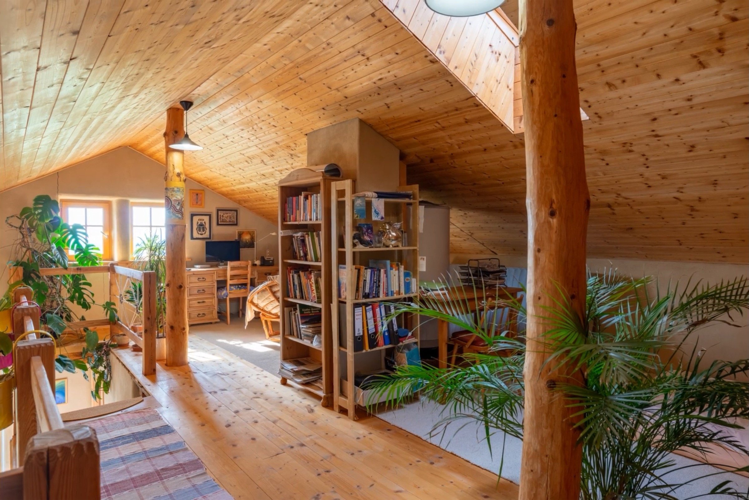 Energeticky soběstačná dřevostavba postavená svépomocí