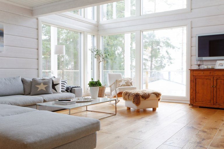 Finská dřevostavba inspirovaná italským venkovem